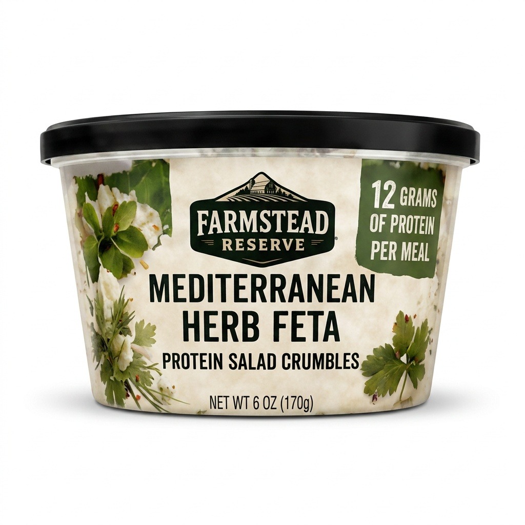 Farmstead Reserve Med-Feta Protein Crumble